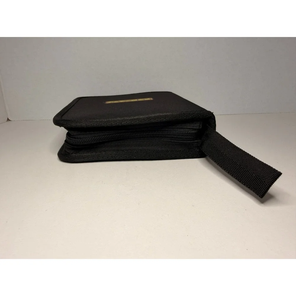 Pac‑Man CD DVD Case Holder Wallet 2005 Namco Retro Arcade Disc Storage w/ Ghost